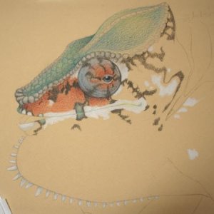 Plasma Commission - progress shot of this massive picture.