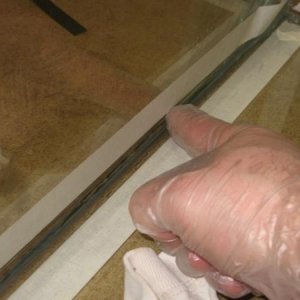 Applying the silicone